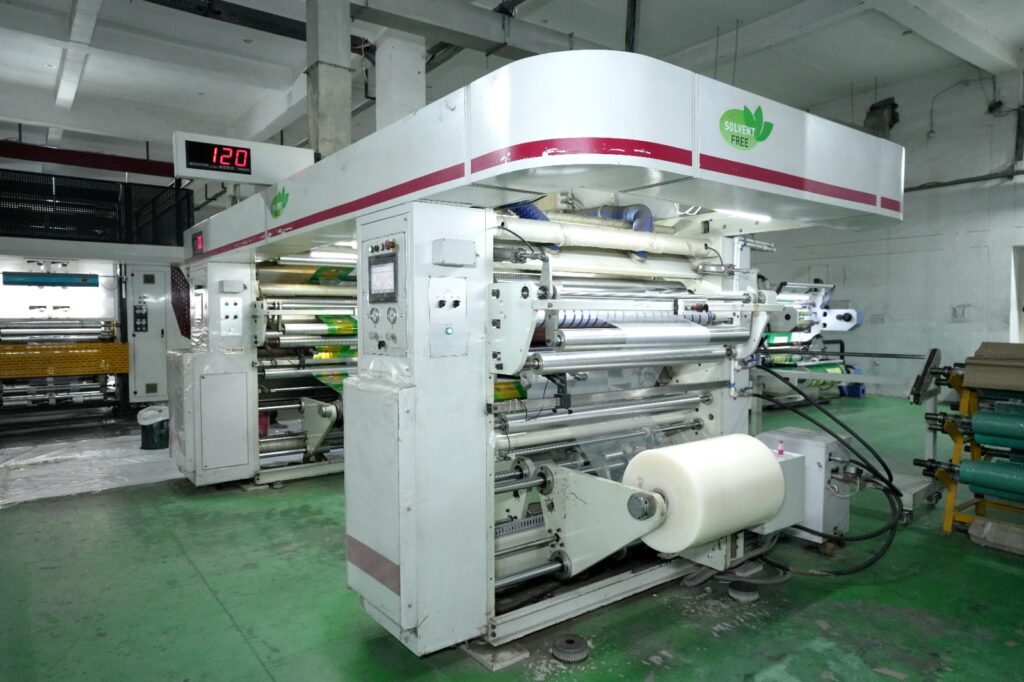 solventless machine